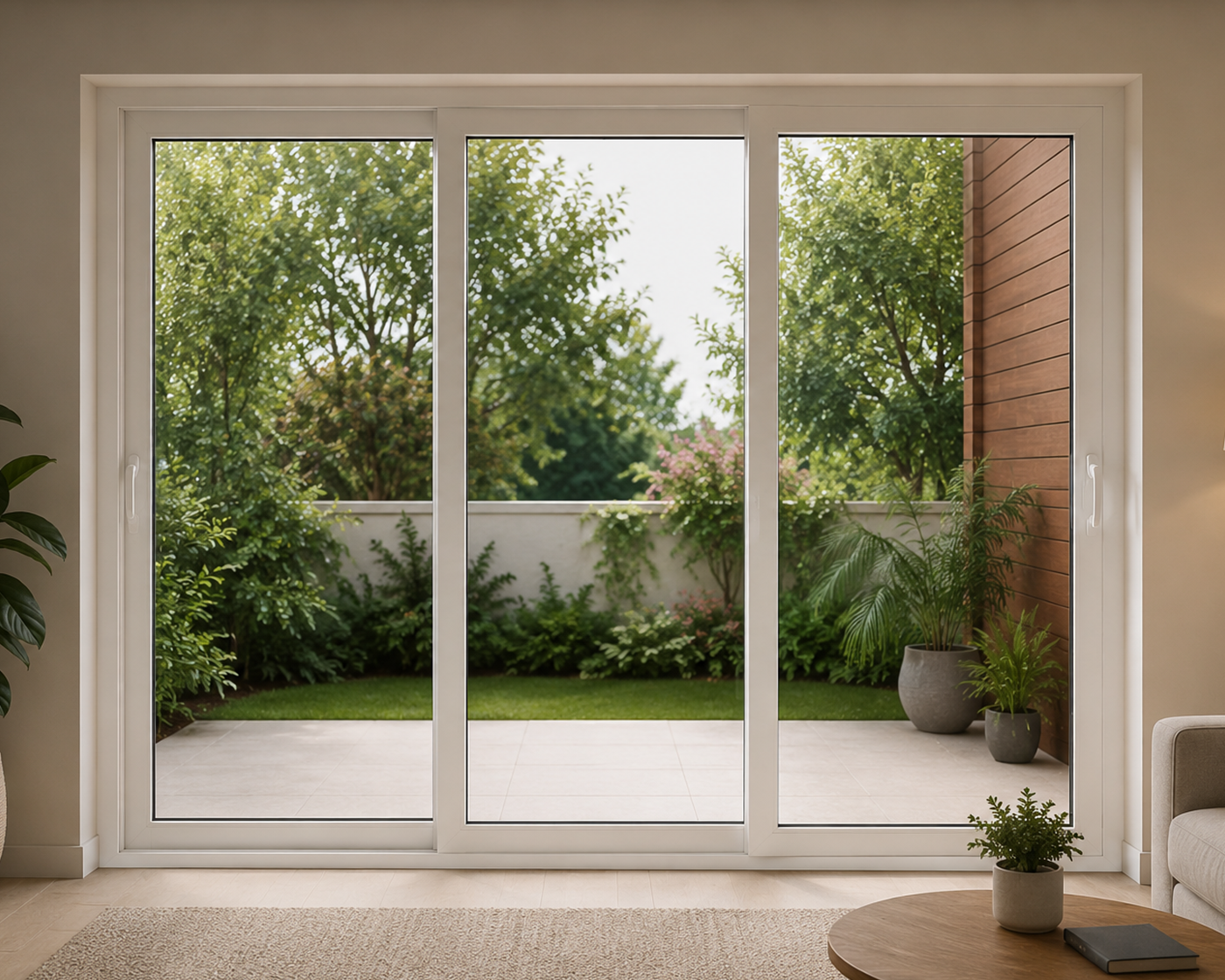 uPVC Sliding Doors (3 Track)